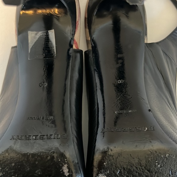 Burberry Black Sling Back - Picture 5 of 10